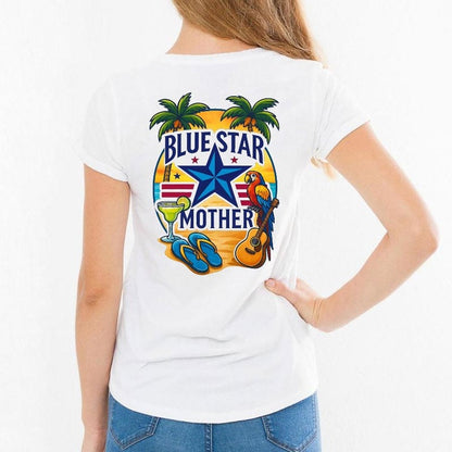 BLUE STAR MOTHER TEE