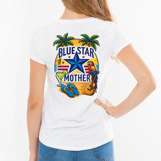 BLUE STAR MOTHER TEE