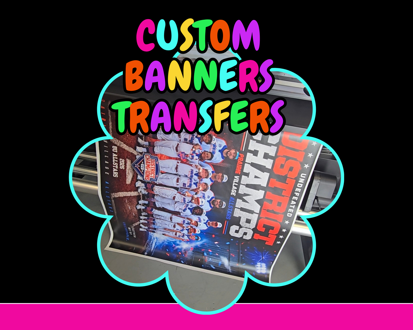 CUSTOM BANNERS