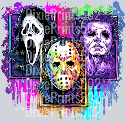 Neon horror