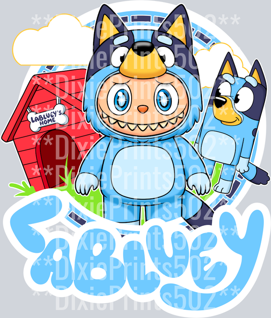 Labubu bluey font