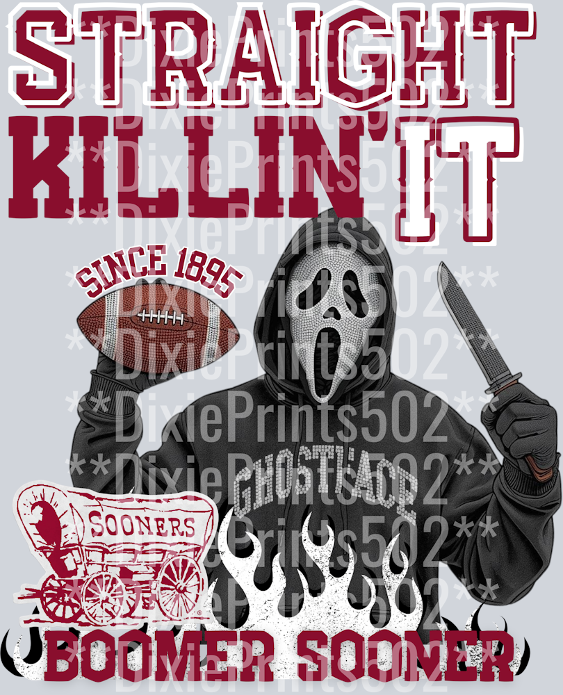GHOST FACE BOOMER SOONER