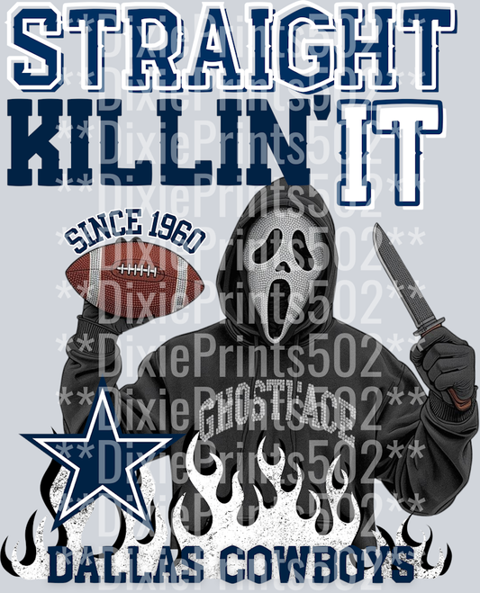GHOST FACE DALLAS COWBOYS