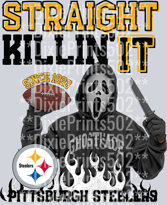 GHOST FACE STEELERS